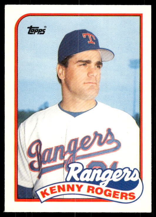 1989 Topps Traded #104T Kenny Rogers