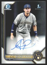 2022 Bowman Chrome Prospects Auto Antonio Pinero #CPA-AP TS8