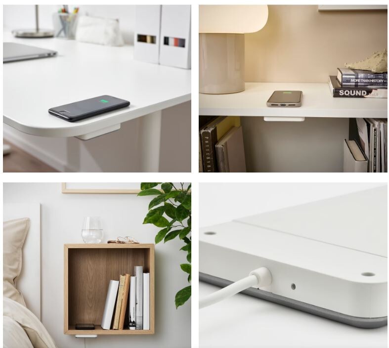 Ikea Cordless Chargers IKEA SJÖMÄRKE Wireless Charger A Magic