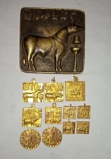 Cattle and the Harappan Chiefdoms of the Indus Valley Medallions Lot