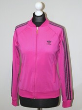 Adidas Originals womens pink track jacket Size 38