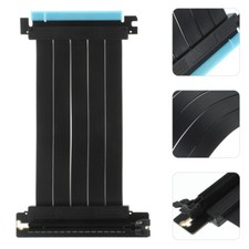 90 Degree PCI Express Cable Extension Computer Adapter Cord Graphics Card
