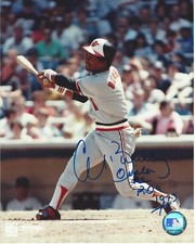Al Bumbry Autograph Signed 8x10 Color Photo MLB Baltimore Orioles 1973 ROY 24846
