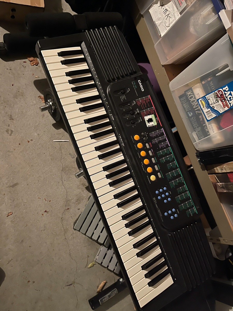 CASIO CTK-510 Keyboard Digital Piano Not Tested No Power Cord Sell