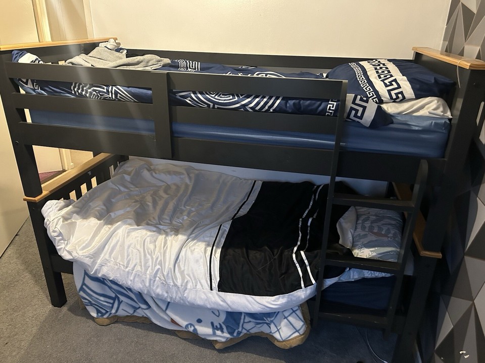 Bunk Beds With Mattresses Adult Used eBay