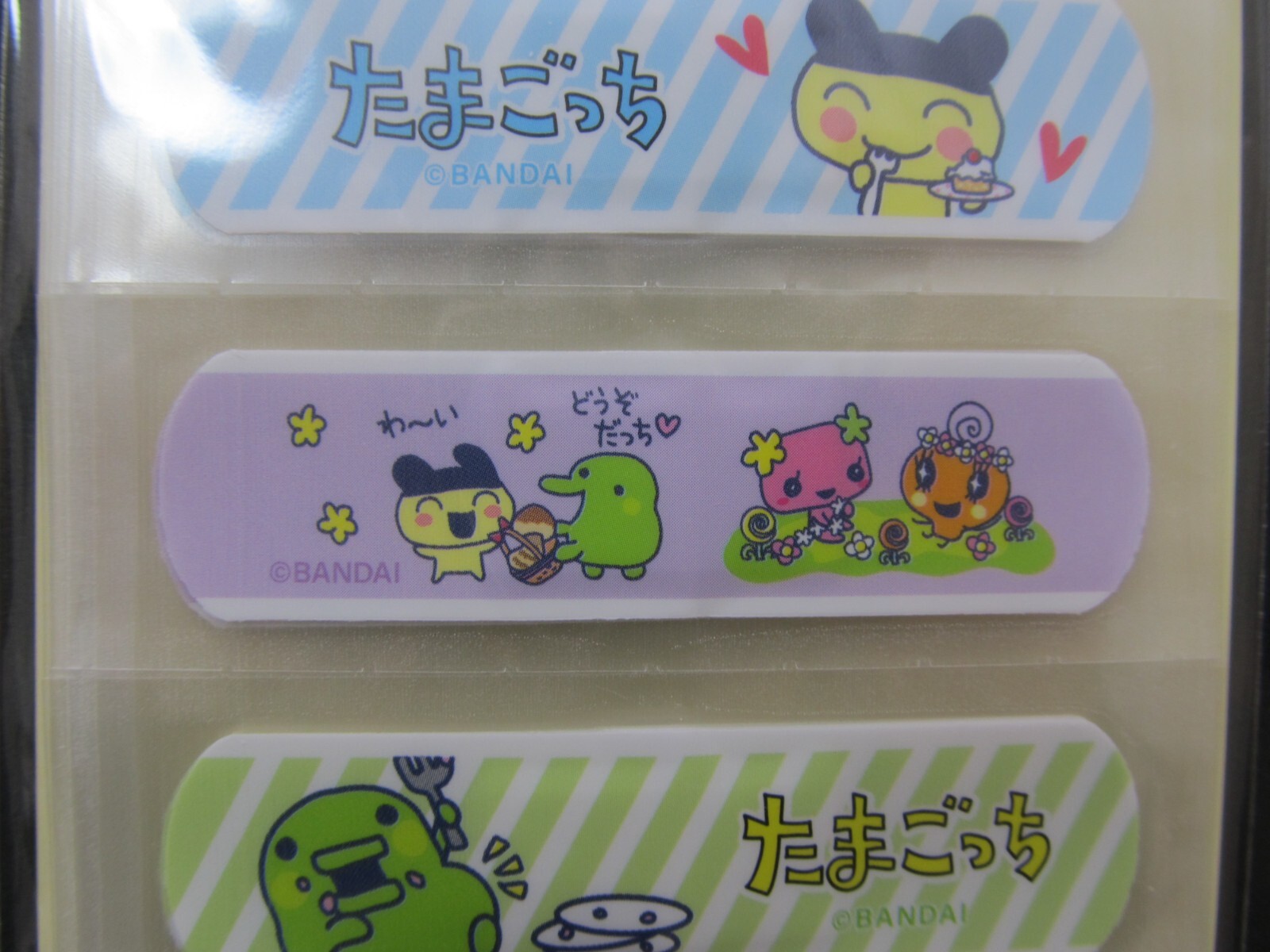 Tamagotchi Japan Exclusive Sticker Adhesive Bandage Band Aid 5designs x 20pcs