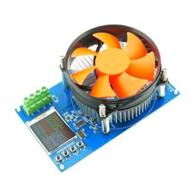 150W 10A Electronic Load 1.77inch TFT Color Display   Aging J7W9