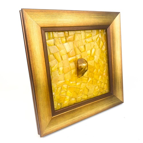 USA KIZIMA HANDMADE Angel Painting Baltic Amber Unique Gift - Picture 4 of 5