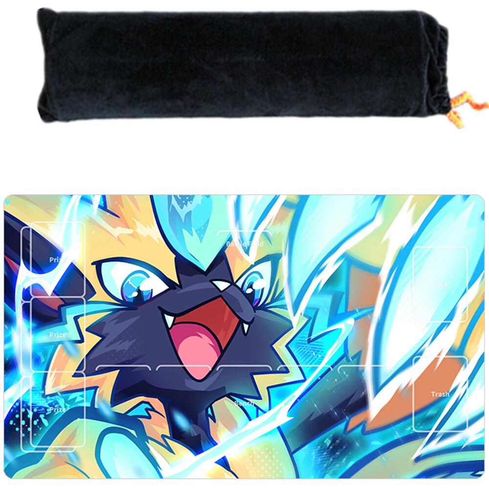 Zeraora Pokemon Tappetino da Gioco TCG Gioco di Carte Tappetino da Gioco Scrivania Mouse Pad_l116