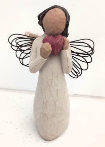 Weidenbaum Engel des Herzens Ornament oder Figur wahre Liebe 2000  - Bild 1 von 2