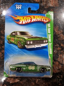 hot wheels 69 ford torino talladega treasure hunt