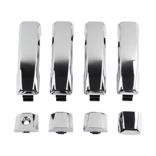 Fit for Nissan Titan 2004-2018 4PCS Exterior Outside Door Handle Set Chrome