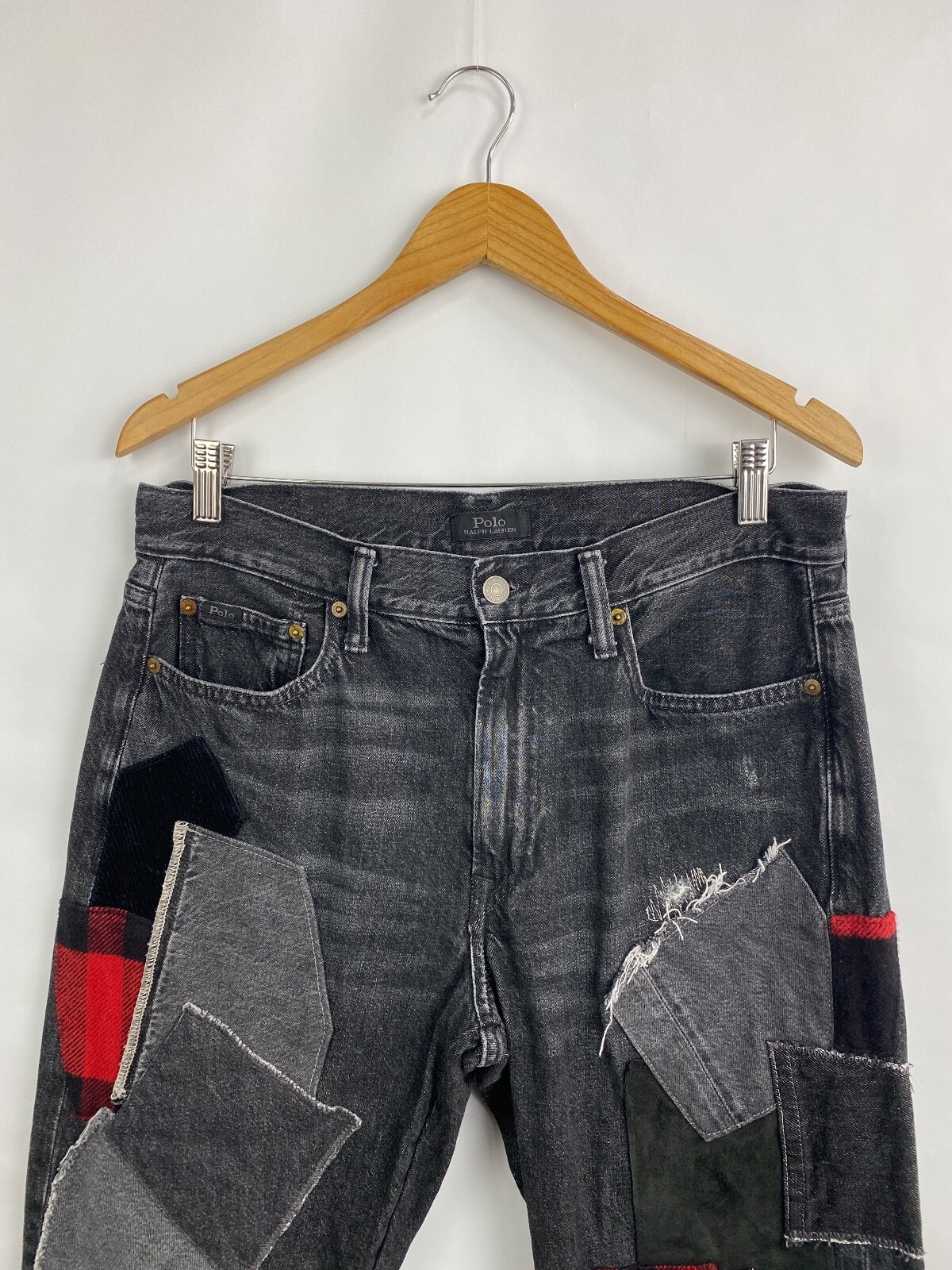 Polo Ralph Lauren Patchwork Distressed Avery Boyf… - image 4