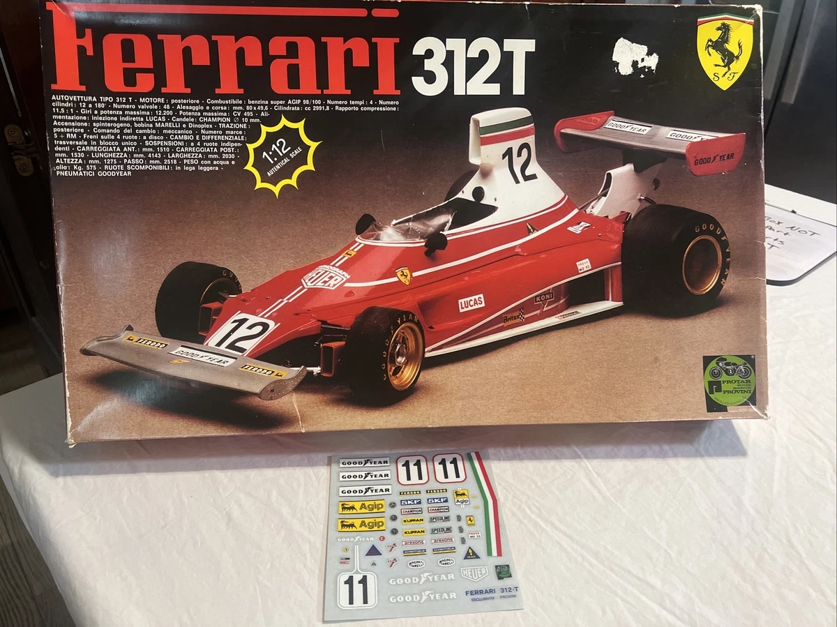 Ferrari 312t In 1/12 Scale Sports Car Toy Models & Kits for sale
