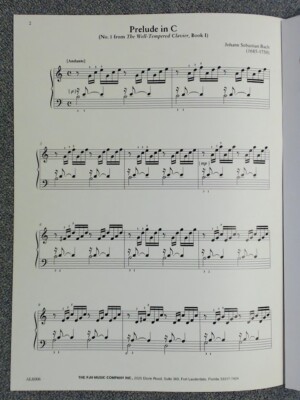 Prelude In C Well Tempered Clavier Bk 1. Randal Faber | eBay