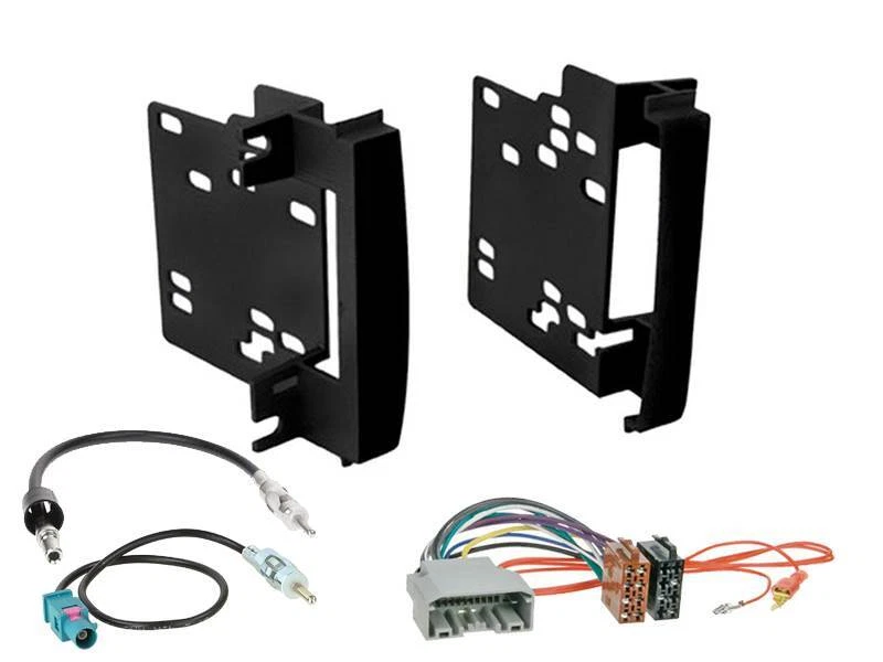 JVC 2-DIN MP3 Autoradio Bluetooth DAB+ für Chrysler 300C 2008-2010 schwarz - Bild 2 von 4