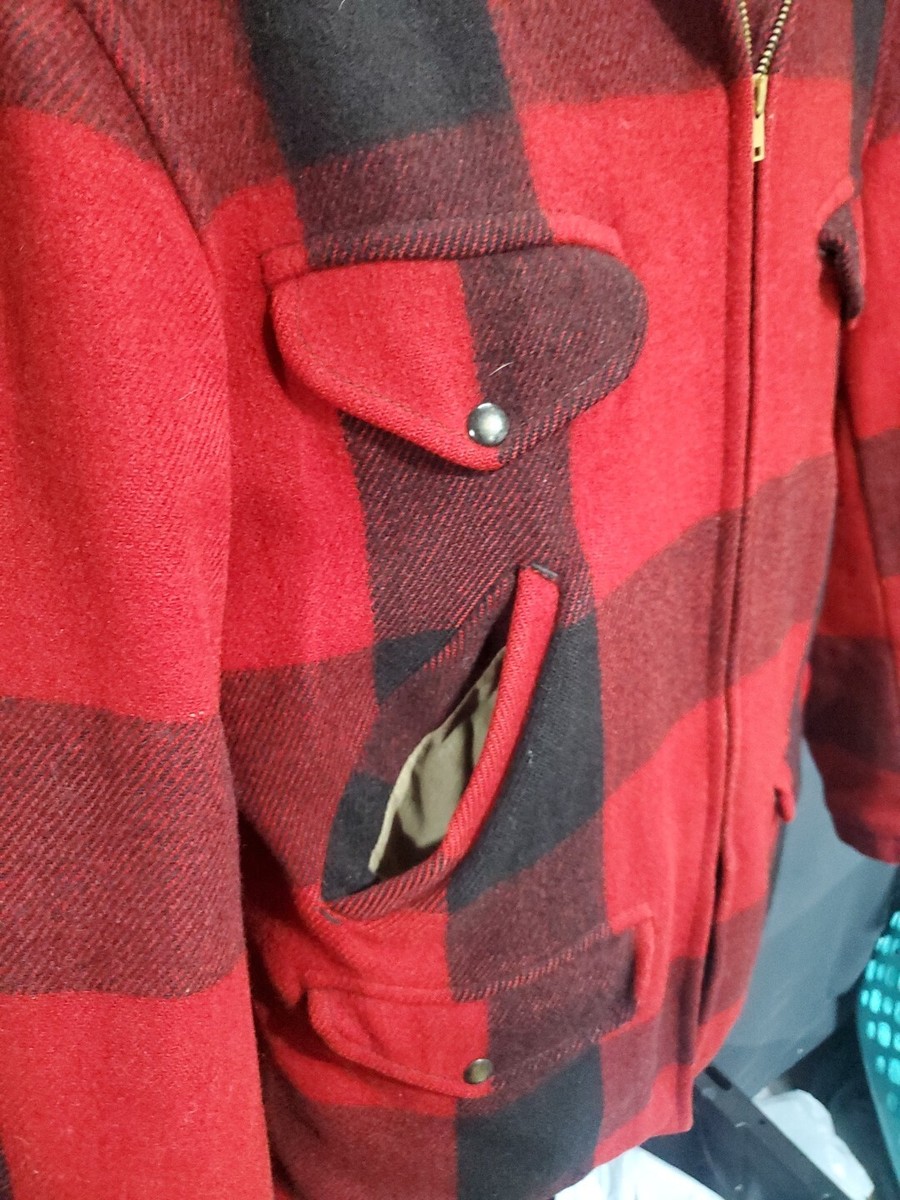 ジャケット・アウター 50's \"SOO WOOLEN MILLS\"Hunting Jacket 1950s Soo Woolen Mills Red Plaid Wool Hunting Field Jacket