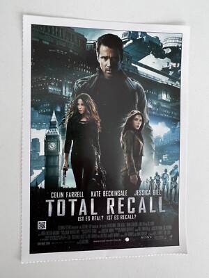 Cinema Filmplakatkarte | Total Recall | 2012