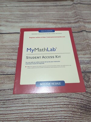 MyLab Math -- Student Access Card Kit by Pearson Pearson Education Course ID Req