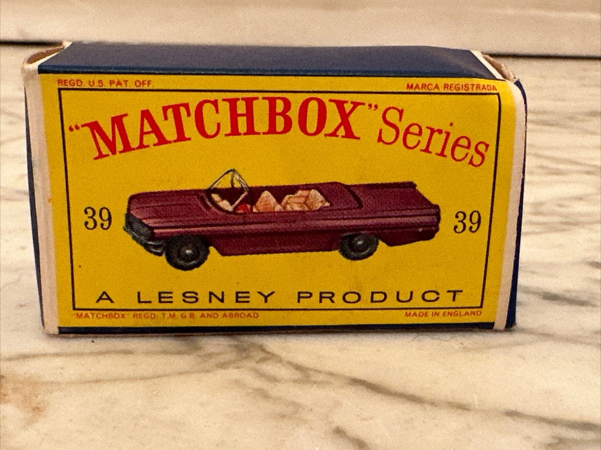 ミニカー MATCHBOX No.39 PONTIAC CONVERTIBLE Matchbox Lesney No 39 Pontiac Convertible | eBay