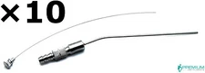 10× Frazier Aspirator Suction Tube Dental Cleaning Surgical Instruments