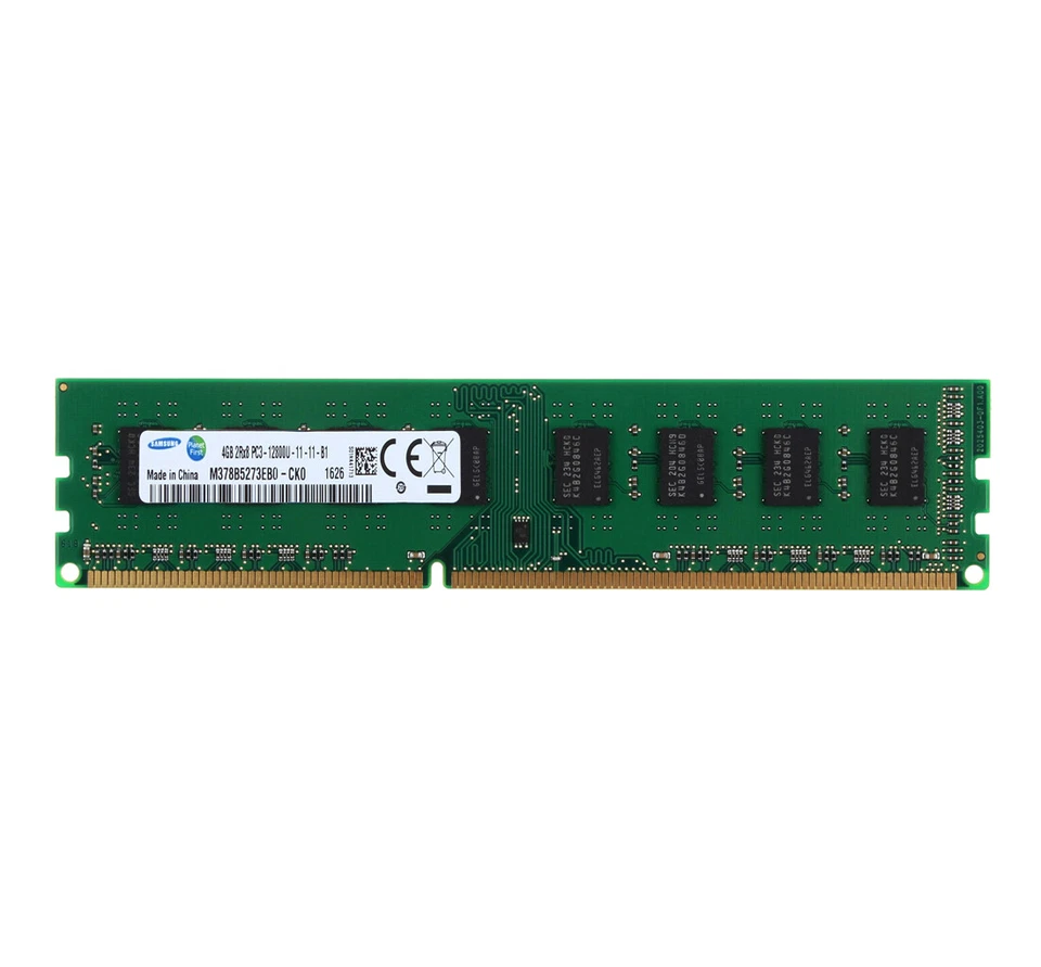 4GB Lot 4 GB Samsung PC3-12800 DDR3 1600Mhz 240Pin PC12800 Desktop Memory RAM $r - Image 3 of 4