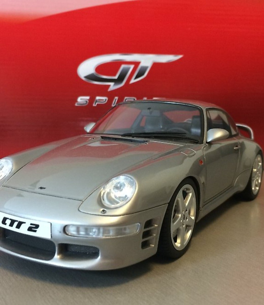 WOW Porsche 911 993 RUF CTR2 Coupe 2-Door 1996 Silver 1:18 WOW Porsche 911 993 RUF CTR2 Coupe 2-Door 1996 Silver 1:18