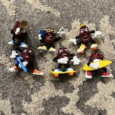 VINTAGE CALIFORNIA RASIN FIGURES 1987-88 SET OF 6 TOY COLLECTABLES