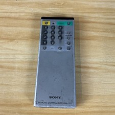 Vintage Sony Remote Commander RM-707 w Metal Faceplate