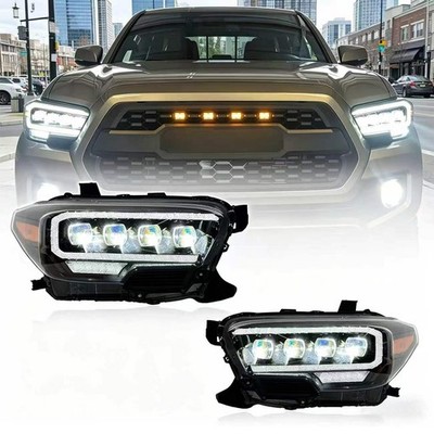 For 2016-2023 Toyota Tacoma N300 LED Sequential DRL Headlights Assembly Lamps