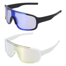 Sport Sunglasses Cycling Sun Glasses Colorful Blue  Gold