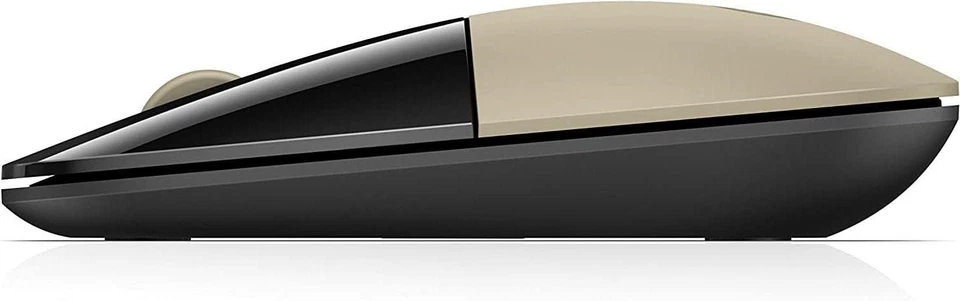 HP Z3700 Gold 2.4 GHz USB Slim Wireless Mouse with Blue LED 1200 DPI Optical Sen - Image 2 of 4