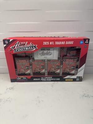 NEW 2025 NFL Panini Absolute Football Trading Cards Bundle box *Damaged Box*