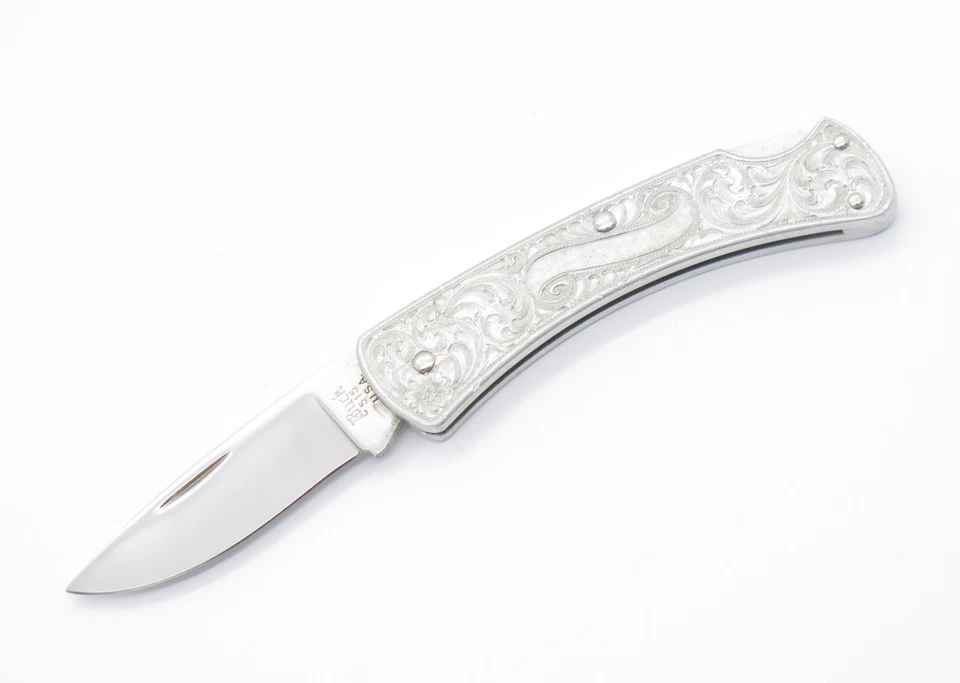 Vintage Buck Classic IV Model 515 Lockback Folding Pocket Knife - Image 3 of 4