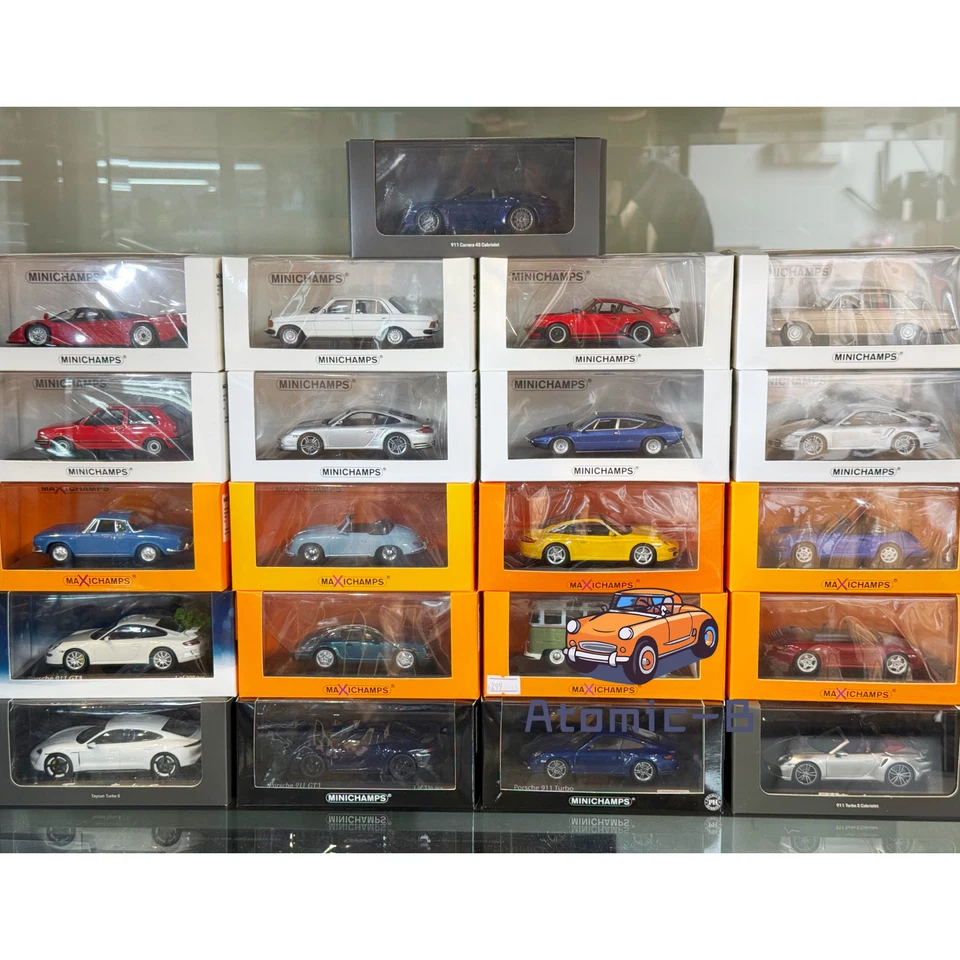 Minichamps 1/43 Collection Porsche Volkswagen Alloy out of print Automodell - Bild 1 von 4