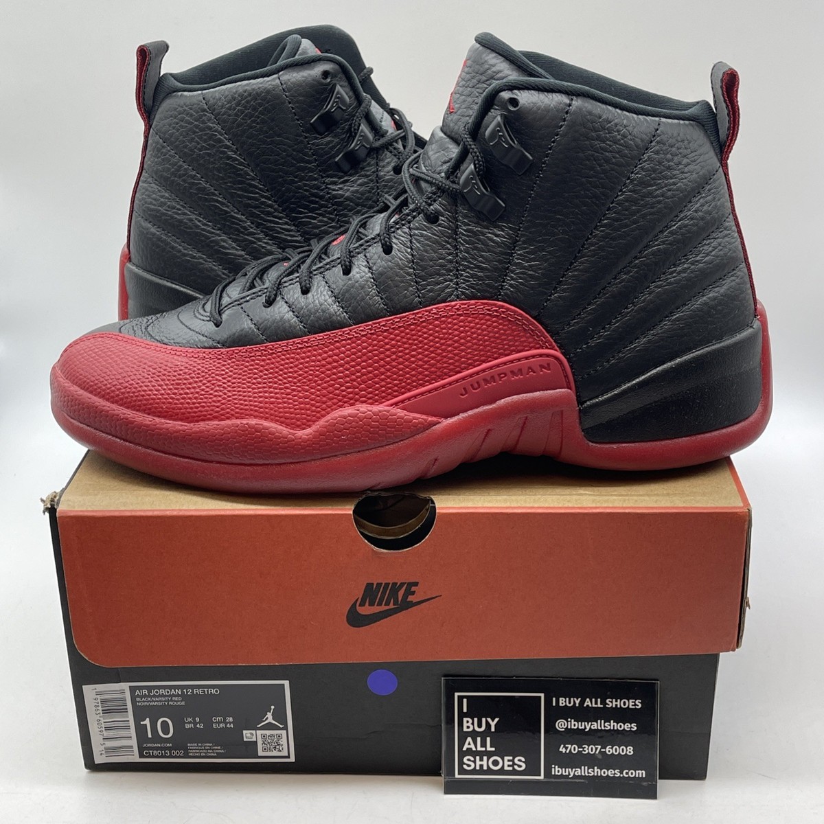 Retro air Jordan 12
Red and black flu games 
Brand new in box Air Jordan 12 Retro “Flu Game 2016” main image 3