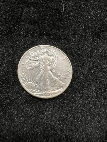 1942 Walking Liberty Half Dollar 50c~ 90% Silver~NICE AU COIN