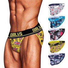 Mens Briefs Sexy ice silk Underwear Bikinis Underpants Shorts Lingerie