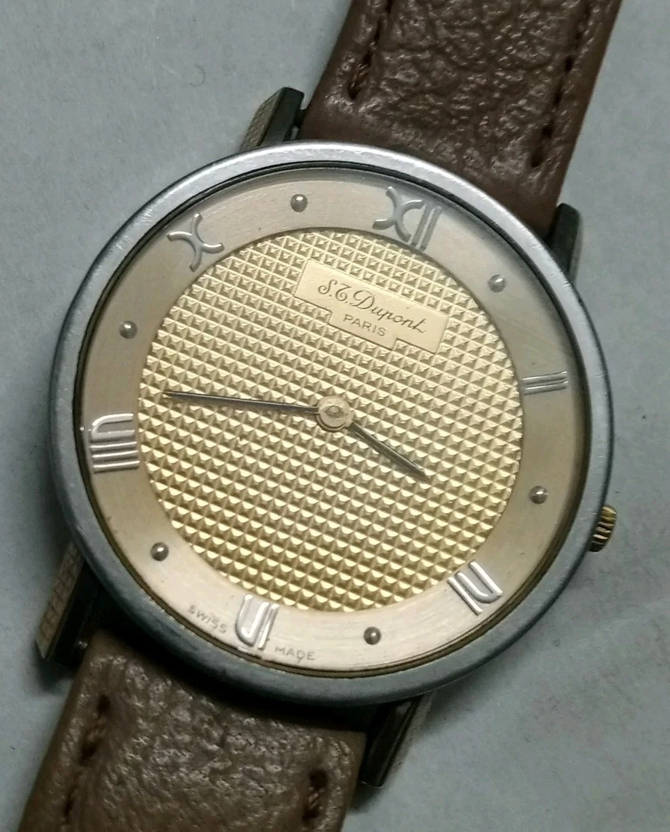 DUPONTの腕時計♡ こんな時計、見たことない!? エス・テー・デュポンのハイパードーム | UOMO