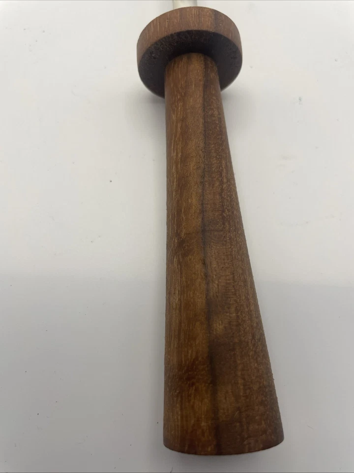 Vintage W.R. Case & Sons Ceramic Sharp Stick Knife Sharpener Wood Handle & Tube - Image 3 of 4