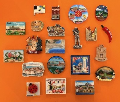 Souvenir Kühlschrankmagnet - Europa