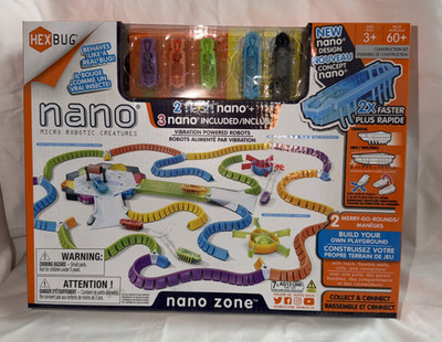 HEXBUG NANO MICRO ROBOTIC CREATURES NANO ZONE BEHAVES LIKE A REAL BUG