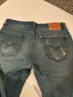 Levi’s Mens 505 Blue Jeans Straight Leg Regular Fit Size 32 x 30 — photo 5