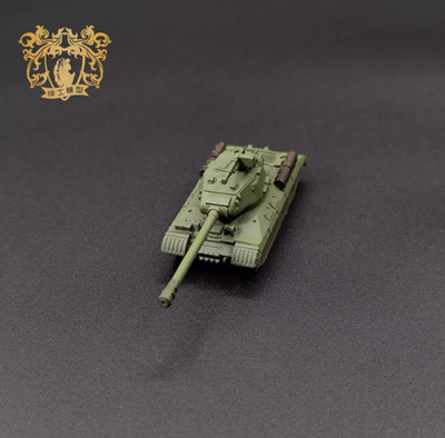 3D Printed 1/144 Soviet IS-2M heavy tank  Finished Model