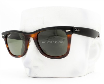 Ray-Ban Brown Tortoiseshell Sunglasses with Black Case Ray-Ban RB4340 Wayfarer Brown , Tortoise Prescription  main image 4