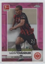 Timothy Chandler Chrome Bundesliga 2020 Pink Wave Refractor /75 #35