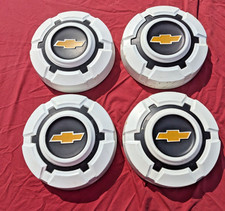 Nos Chevy Dog Dish 10 12 Hubcaps 1969-1975 C10 Truck 12 Ton 15 White Drivers