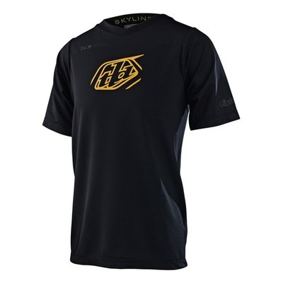 TLD MTB jersey SKYLINE lightweight with short slee Junior Black XL - 328064015