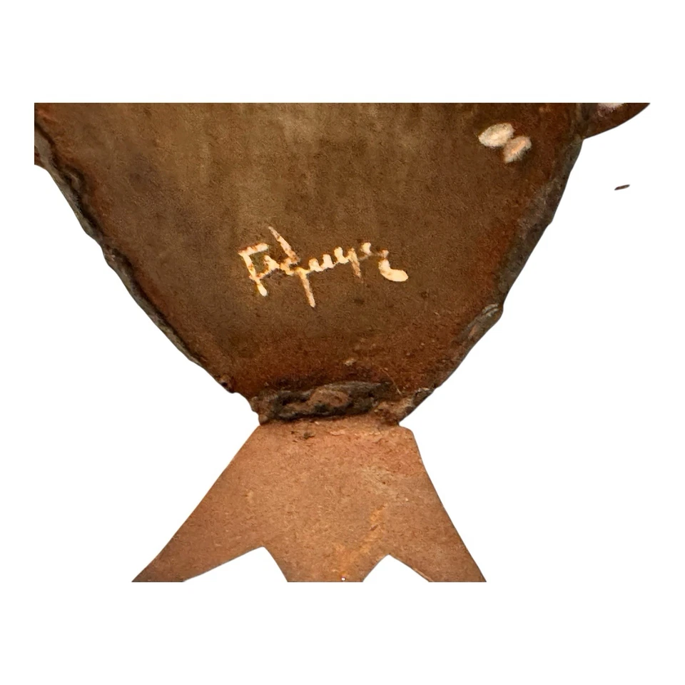 Escultura de búho de metal brutalista Manuel Felguerez vintage de mediados del siglo XX Foto 2 de 4