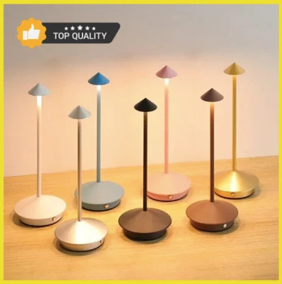 Rechargeable Table Lamp Creative Dining Touch LED Hotel Bar Coffee Pina Pro Tabl